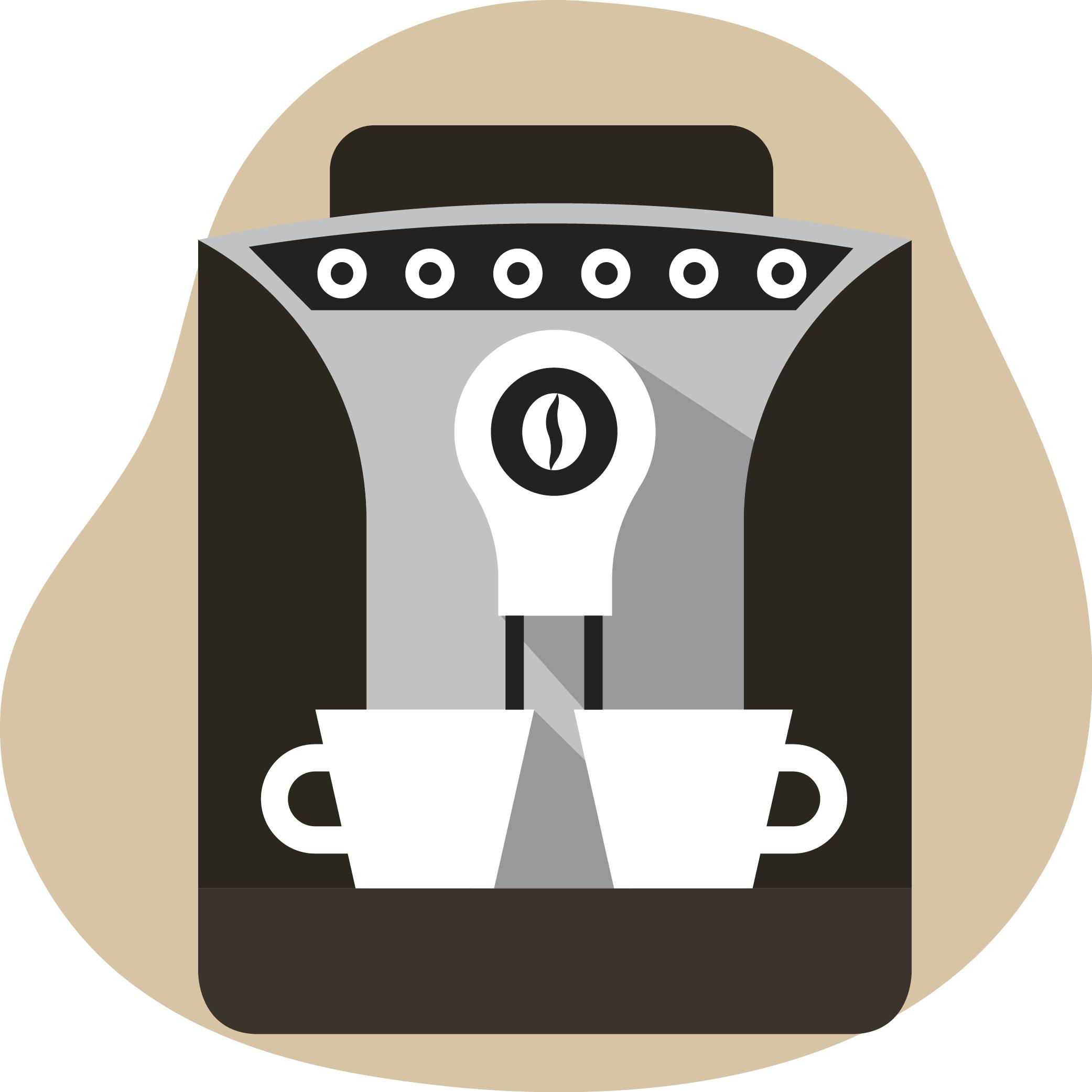 Symbol für Kaffeevollautomat